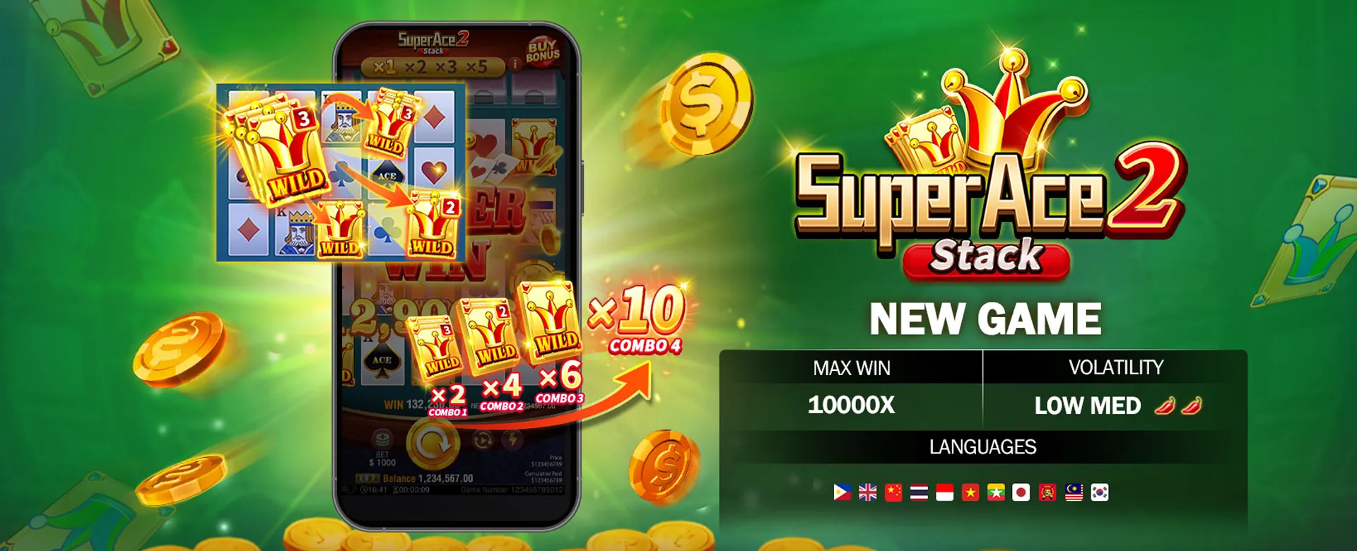 futuristic interface displaying new online casino games and sports betting features for okbet